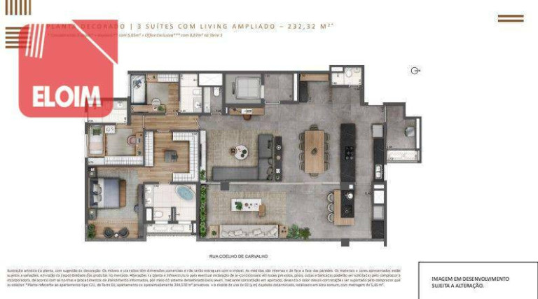 Imagem Apartamento com 3 Quartos à Venda, 232 m² em Alto De Pinheiros - São Paulo Imagem Apartamento com 3 Quartos à Venda, 232 m² em Alto De Pinheiros - São Paulo