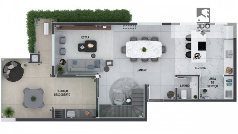 Imagem Cobertura com 3 Quartos à Venda, 159 m² em água Verde - Curitiba Imagem Cobertura com 3 Quartos à Venda, 159 m² em água Verde - Curitiba