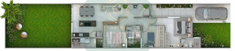 Imagem Casa com 3 Quartos à Venda, 96 m² em Cuiabá Imagem Casa com 3 Quartos à Venda, 96 m² em Cuiabá