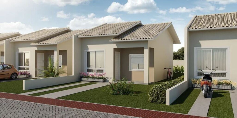 Imagem Casa de Condomínio com 2 Quartos à Venda, 71 m² em Sítio Túnel Verde - Cachoeirinha