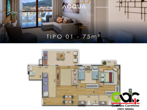 Imagem Apartamento com 2 Quartos à Venda, 75 m² em Centro - Poços De Caldas Imagem Apartamento com 2 Quartos à Venda, 75 m² em Centro - Poços De Caldas