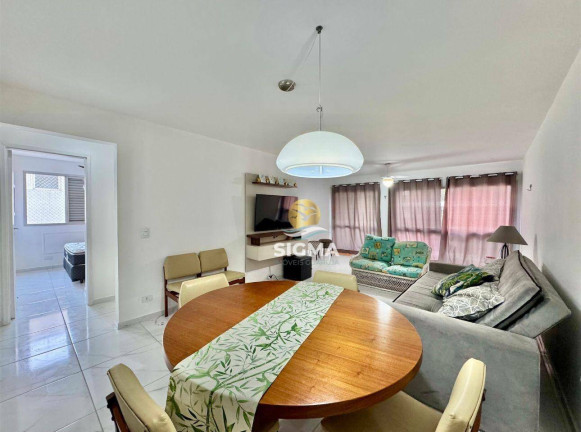 Apartamento com 3 Quartos à Venda, 121 m² em Pitangueiras - Guarujá