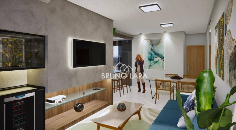 Imagem Casa com 3 Quartos à Venda, 94 m² em Novo Horizonte - Betim