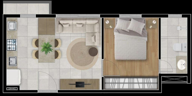 Imagem Apartamento com 1 Quarto à Venda, 30 m² em Cidade Baixa - Porto Alegre Imagem Apartamento com 1 Quarto à Venda, 30 m² em Cidade Baixa - Porto Alegre