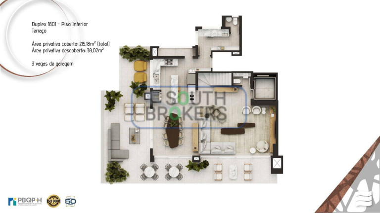 Imagem Apartamento com 3 Quartos à Venda, em Juvevê - Curitiba Imagem Apartamento com 3 Quartos à Venda, em Juvevê - Curitiba