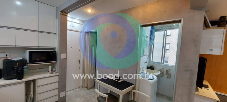Foto do imóvel Apartamento com 1 Quarto à Venda, 48 m² em Gonzaga - Santos