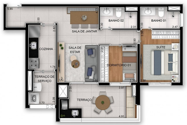 Imagem Apartamento com 2 Quartos à Venda, 64 m² em Vila Prudente - São Paulo Imagem Apartamento com 2 Quartos à Venda, 64 m² em Vila Prudente - São Paulo