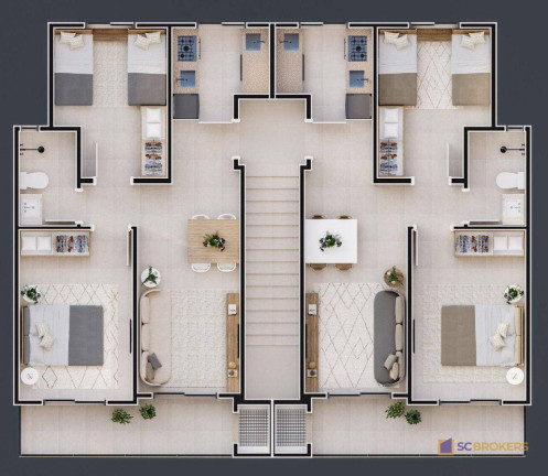 Imagem Apartamento com 2 Quartos à Venda, 53 m² em Espinheiros - Itajaí