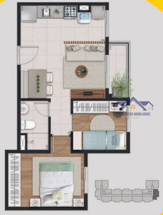 Imagem Apartamento com 2 Quartos à Venda, 41 m² em Lajeado - São Paulo Imagem Apartamento com 2 Quartos à Venda, 41 m² em Lajeado - São Paulo