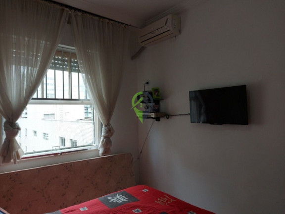 Imagem Apartamento com 1 Quarto à Venda, 43 m² em José Menino - Santos