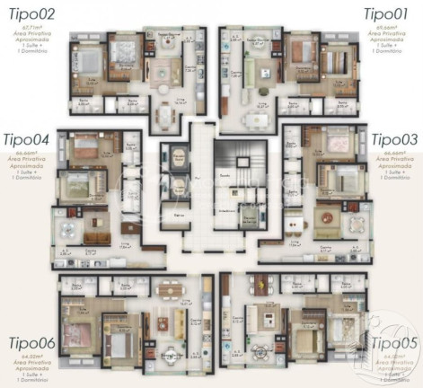 Imagem Apartamento com 2 Quartos à Venda, 66 m² em Monte Alegre (monte Alegre) - Camboriú