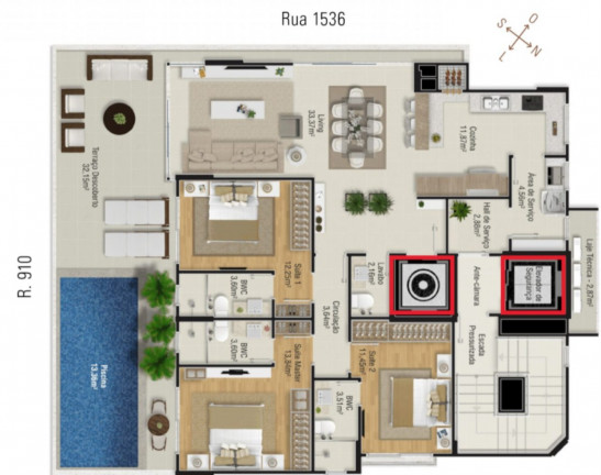 Imagem Imóvel com 3 Quartos à Venda, 172 m² em Centro - Balneário Camboriú Imagem Imóvel com 3 Quartos à Venda, 172 m² em Centro - Balneário Camboriú