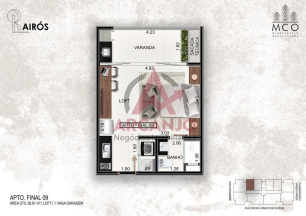 Imagem Loft com 1 Quarto à Venda, 36 m² em Centro - Ubatuba Imagem Loft com 1 Quarto à Venda, 36 m² em Centro - Ubatuba