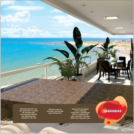 Imagem Apartamento com 3 Quartos à Venda, 105 m² em Praia Dos Castelhanos - Anchieta