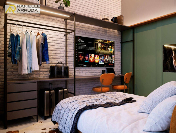 Imagem Apartamento com 1 Quarto à Venda, 18 m² em Jardim Oceania - João Pessoa