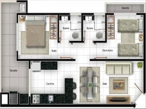 Imagem Apartamento com 3 Quartos à Venda, 126 m² em Caioba - Matinhos