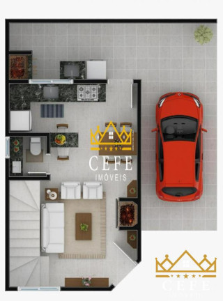 Imagem Casa com 2 Quartos à Venda, 87 m² em Centro - Canela Imagem Casa com 2 Quartos à Venda, 87 m² em Centro - Canela