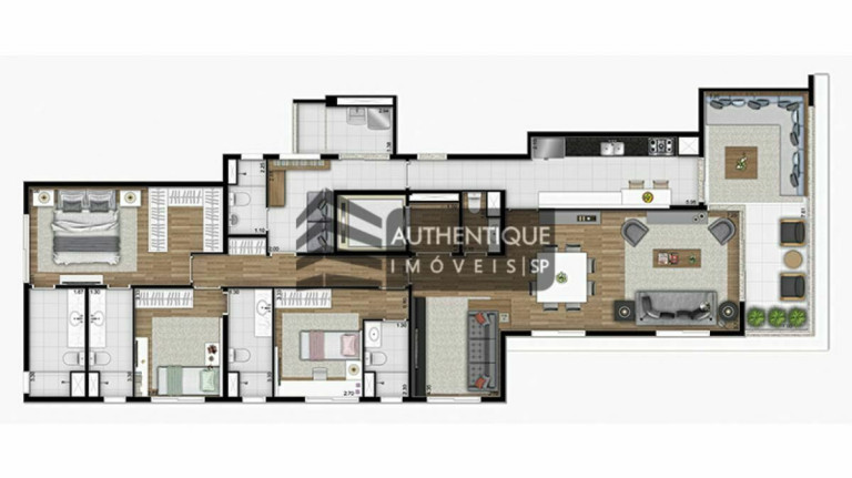 Imagem Apartamento com 4 Quartos à Venda, 206 m² em Perdizes - São Paulo