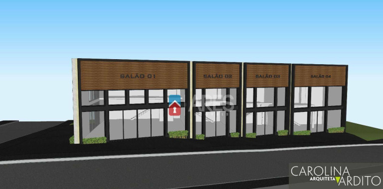 Sala Comercial para Alugar, 117 m² em Jardim Girassol - Americana