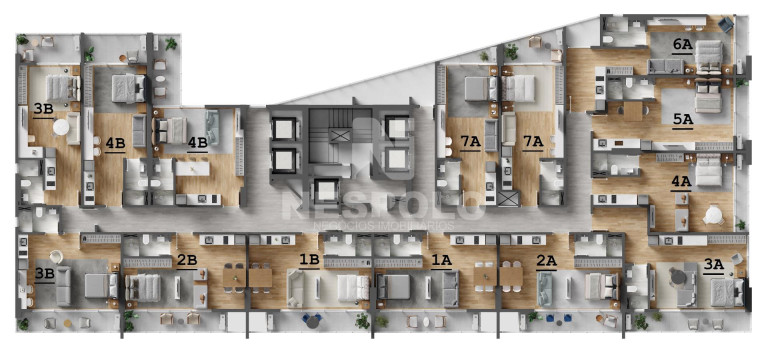 Imagem Apartamento com 1 Quarto à Venda, 41 m² em Centro - Itajai