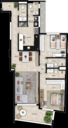 Imagem Imóvel com 2 Quartos à Venda, 110 m² em Botafogo - Rio De Janeiro