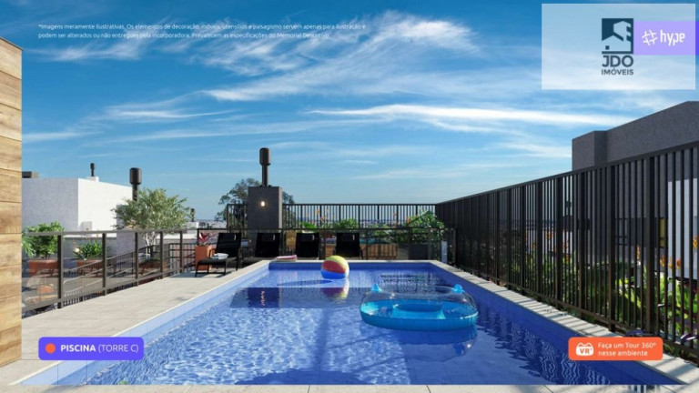 Imagem Apartamento com 1 Quarto à Venda, 25 m² em Novo Mundo - Curitiba