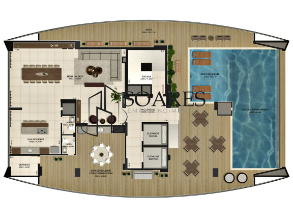 Imagem Apartamento com 3 Quartos à Venda, 84 m² em Batista Campos - Belém