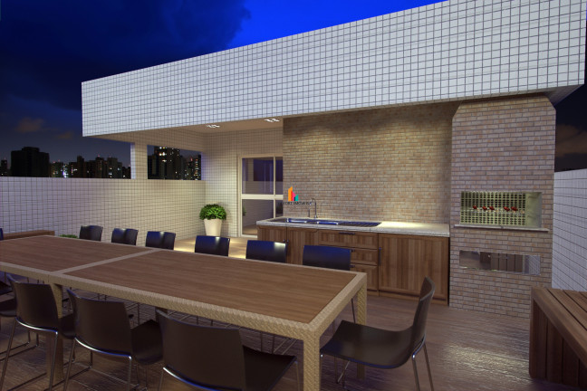 Imagem Apartamento com 2 Quartos à Venda, 168 m² em Guilhermina - Praia Grande