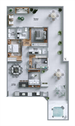 Imagem Apartamento à Venda, 80 m² em Centro - Itajai Imagem Apartamento à Venda, 80 m² em Centro - Itajai