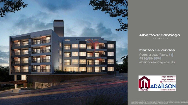 Apartamento com 2 Quartos à Venda, 72 m² em João Paulo - Florianópolis