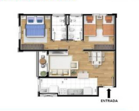 Imagem Apartamento com 2 Quartos à Venda, 55 m² em Vila Andrade - São Paulo Imagem Apartamento com 2 Quartos à Venda, 55 m² em Vila Andrade - São Paulo