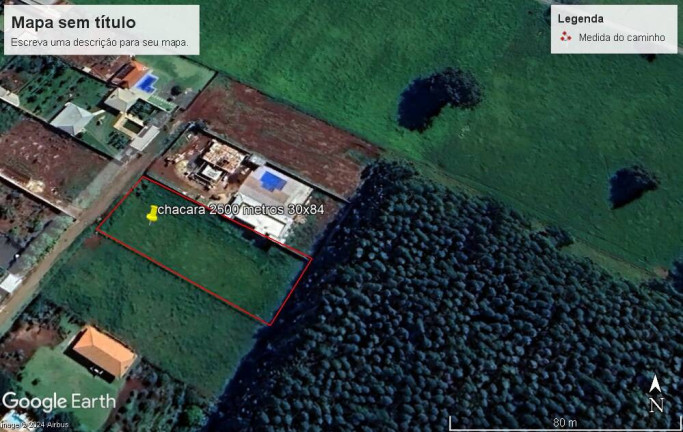 Chácara à Venda, 2.500 m² em Arapongas