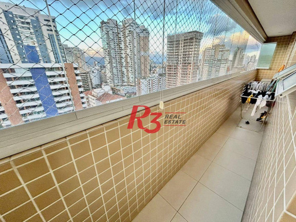 Imagem Apartamento com 2 Quartos à Venda, 91 m² em Gonzaga - Santos