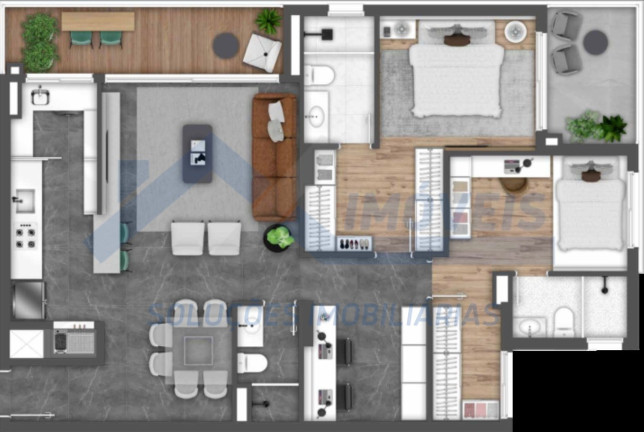 Imagem Apartamento com 2 Quartos à Venda, 87 m² em Passo Da Areia - Porto Alegre Imagem Apartamento com 2 Quartos à Venda, 87 m² em Passo Da Areia - Porto Alegre