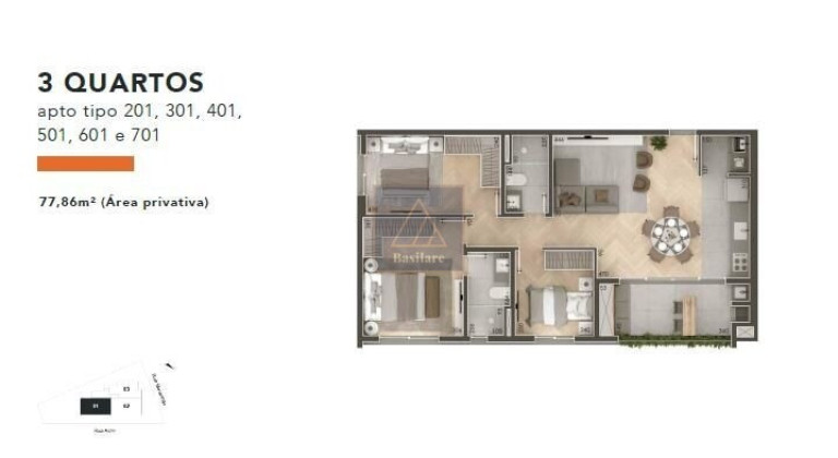 Imagem Apartamento com 2 Quartos à Venda, 113 m² em água Verde - Curitiba