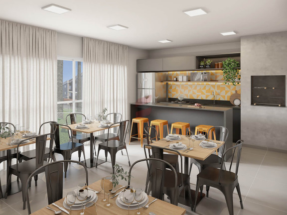 Imagem Apartamento com 2 Quartos à Venda, 44 m² em Vargem Grande - Pinhais