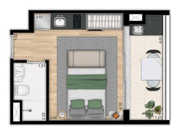 Imagem Imóvel com 1 Quarto à Venda, 25 m² em Bela Vista - São Paulo Imagem Imóvel com 1 Quarto à Venda, 25 m² em Bela Vista - São Paulo