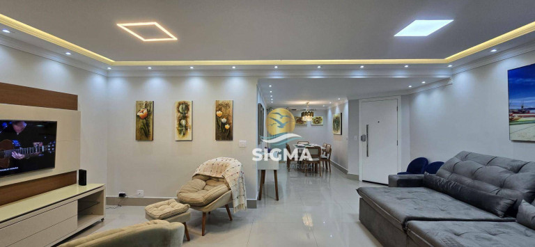 Imagem Apartamento com 3 Quartos à Venda, 130 m² em Pitangueiras - Guarujá