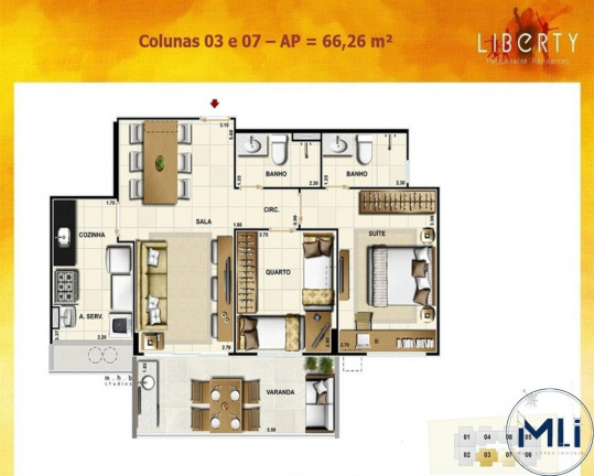 Imagem Imóvel com 3 Quartos à Venda, 79 m² em Cachambi - Rio De Janeiro