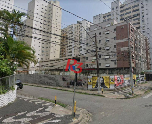 Terreno para Alugar, 840 m² em Gonzaga - Santos