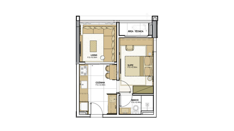 Imagem Apartamento com 1 Quarto à Venda, 25 m² em Vila Clementino - São Paulo Imagem Apartamento com 1 Quarto à Venda, 25 m² em Vila Clementino - São Paulo