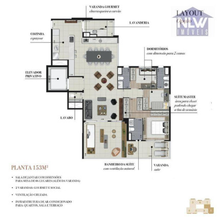 Imagem Apartamento com 4 Quartos à Venda, 153 m² em Vila Leopoldina - São Paulo Imagem Apartamento com 4 Quartos à Venda, 153 m² em Vila Leopoldina - São Paulo