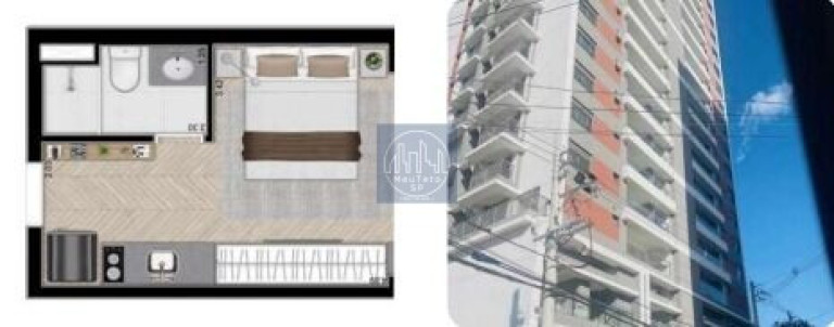 Imóvel com 1 Quarto à Venda, 32 m² em Vila Mariana - São Paulo