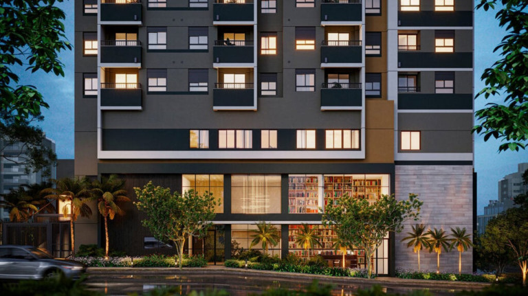 Imagem Apartamento com 2 Quartos à Venda, 37 m² em Campo Belo - São Paulo