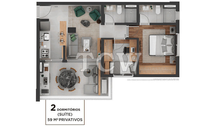 Imagem Apartamento com 2 Quartos à Venda, 60 m² em Vila Mariana - São Paulo Imagem Apartamento com 2 Quartos à Venda, 60 m² em Vila Mariana - São Paulo
