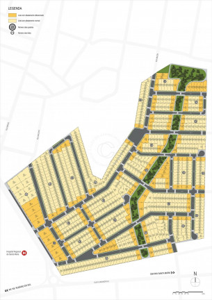 Terreno à Venda, 439 m² em Pinheiro Machado - Santa Maria