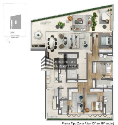 Imagem Apartamento com 3 Quartos à Venda, 263 m² em Jardins - São Paulo Imagem Apartamento com 3 Quartos à Venda, 263 m² em Jardins - São Paulo