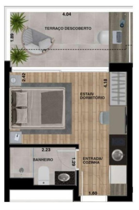 Imagem Imóvel com 1 Quarto à Venda, 20 m² em Paraíso - São Paulo Imagem Imóvel com 1 Quarto à Venda, 20 m² em Paraíso - São Paulo