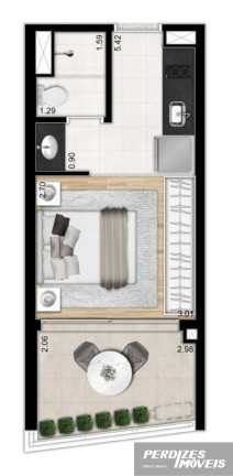 Imagem Apartamento com 1 Quarto à Venda, 26 m² em Cerqueira César - São Paulo Imagem Apartamento com 1 Quarto à Venda, 26 m² em Cerqueira César - São Paulo