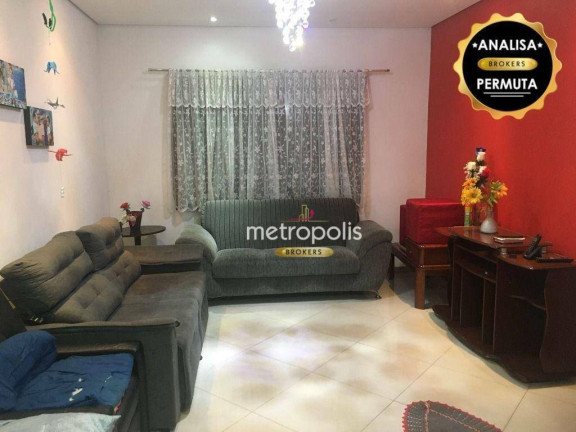 Casa com 4 Quartos à Venda, 186 m² em Osvaldo Cruz - São Caetano Do Sul